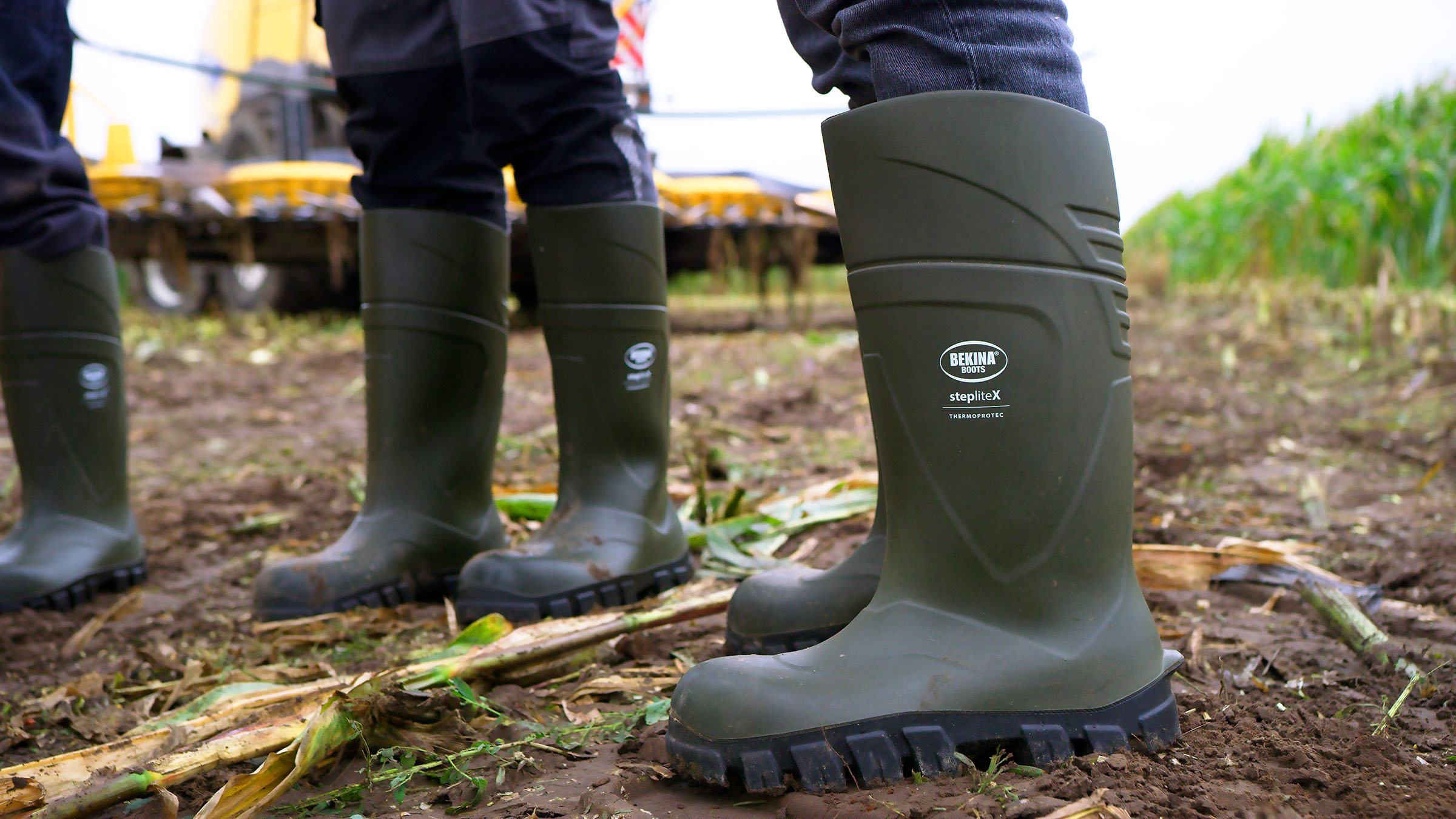 StepliteX ThermoProtec, non-metallic toe cap and midsole (S5), green